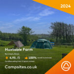 Huxtable Farm Camping review score